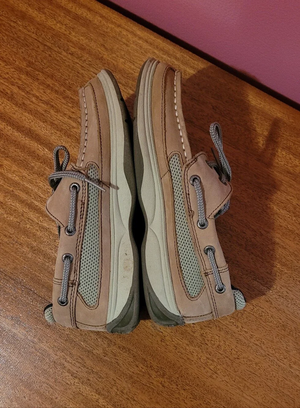 Sperry Lanyard Boy's Boat Shoe SZ 3